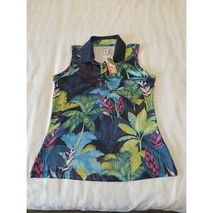 Tommy Bahama Everyday Active Floral Golf / Tennis Tank Top Women's XS NEW Sports